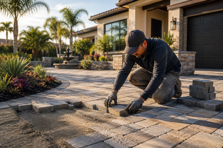 interlocking pavers in Orange County
