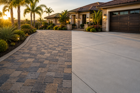 Pavers vs Concrete Driveway: Which Is the Better Investment in Southern California?