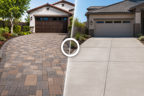 Interlocking Pavers vs. Poured Concrete: Which Is Better for Inland Empire Homeowners?